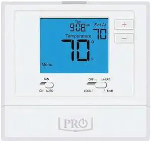 PRO1 IAQ T721 Non-Programmable Thermostat , 2 H 1 C, Wall Mount,