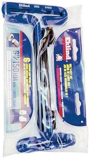 EKLIND 55168 8 Piece Metric T-Shape Hex Key Set, 55168