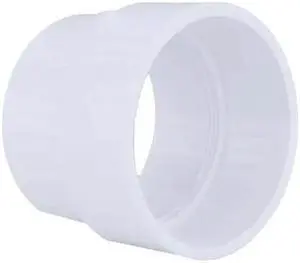 ZORO SELECT 1WKK3 PVC Adapter, Hub x SD Hub, 4 in Pipe Size