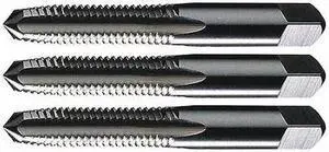 WIDIA 15234 Tap Set,#6-32 UNC H2 ANSI 3FL HAND HSS