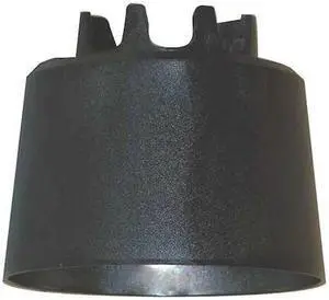 W F HARRIS LIGHTING 400-BK Hood,Snap-On,Black