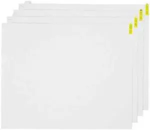 Walk-N-Clean Mat 60-Sheet Refill Pad, 30W X 24H, 4/Carton, White