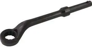 GRAY TOOLS 66638 1-3/16 Strike-free Leverage Wrench, 45 Degree Offset Head