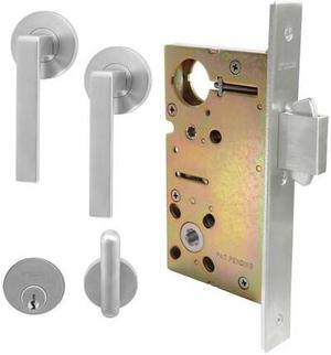 INOX XGT345-PD9550-32D-RH 9550 Sliding Door Entry 345 Tokyo 2-3/4" Backset 32D