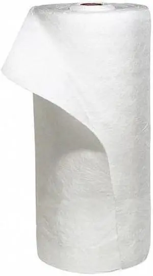 SPILLTECH WRX150H Sorbent Roll, Oil, 63 gal Vol Absorbed per Pkg, 30 in x 150