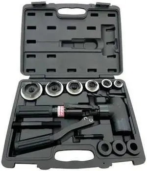 WESTWARD 39CE85 13 Piece Hydraulic Punch Driver Set, 11 ga.