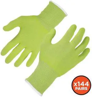 ERGODYNE 7040-CASE 2XL Lime Cut Resistant Food Grade Gloves - Case of 144 PK