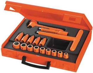 Insulated Socket SetNumber of Pieces: 17,  3/8" Drive Size