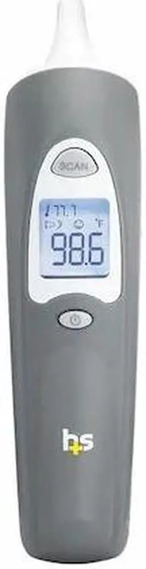 HEALTHSMART 18-220-000 Infrared Digital Thermometer, Plastic, 6 547/5000 in L, HEALTHSMART 18-220-000 Infrared Digital Thermometer, Plastic, 6 547/5000 in L,
