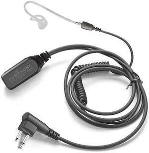 EARPHONE CONNECTION EP1203 Short Tube Lapel Microphone,Black