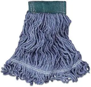 RUBBERMAID COMMERCIAL FGD25206BL00 Super Stitch Blend Mop Head, Medium,