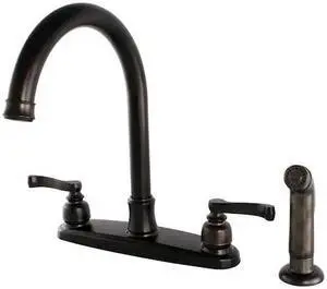 ROYALE FB7795FLSP FB7795FLSP 8-Inch Centerset Kitchen Faucet with Sprayer