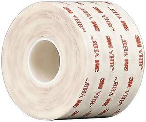 3M 4930 3M 4930 VHB Tape 6" x 5yd, White, 25 mil