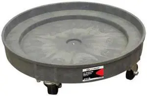 AMERICAN FORGE & FOUNDRY 8654 30-50 Gal. Polypropylene Drum Dolly, Caster