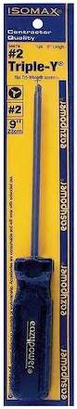 EAZYPOWER 35675 Tri-Wing Screwdriver #2 Round
