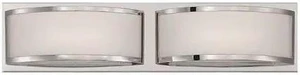 NUVO 62-312 Mercer LED Wall Sconce Polished Nickel, Height: 4-1/8" NUVO 62-312 Mercer LED Wall Sconce Polished Nickel, Height: 4-1/8"