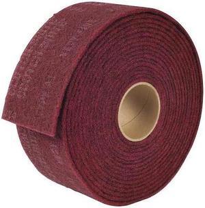 SCOTCH-BRITE 7010364904 Abrasive Roll,4"Wx30ft. L,Alumn Oxde,PK3