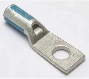 BURNDY YA6CL3BOX One-Hole Compression Lug, 6 AWG Max, 5/16 in Stud, Standard