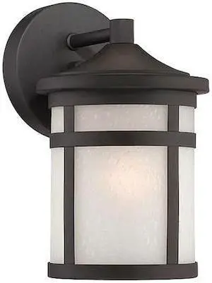 ACCLAIM LIGHTING 4714BK Wall Light,Matte Black,1-Light