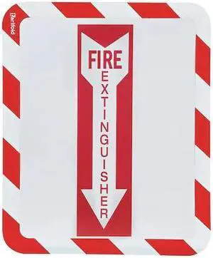 TARIFOLD P194943FE Sign Holder,Magntc,Fire Extinguisher,PK2