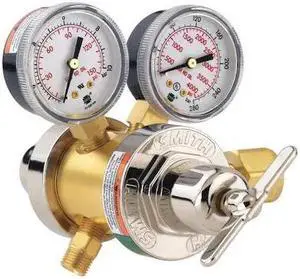 MILLER ELECTRIC 35-125-540 Gas Regulator, Two Stage, CGA-540, 125 psi, Use