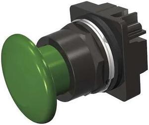 SIEMENS 52BM9W3 Push Button Operator,Mushroom,Green