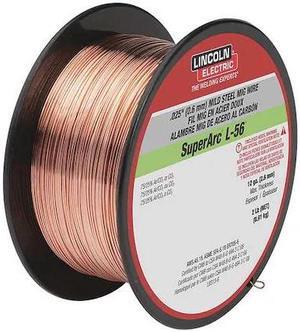 LINCOLN ELECTRIC ED030631 MIG Welding Wire,L-56,.030,Spool