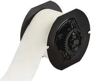 BRADY B30C-2250-403-WT Printer Label, White, Labels/Roll: Continuous