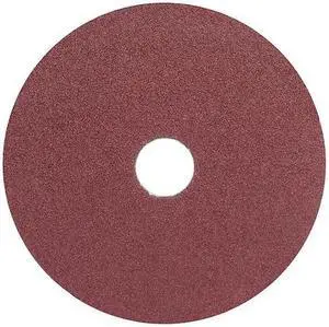 ZORO SELECT 78072775459 Fiber Disc,5",7/8" Hole Mount,Brown,PK25