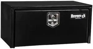 BUYERS PRODUCTS 1703304 14x16x30 Inch Black Steel Underbody Truck Box with
