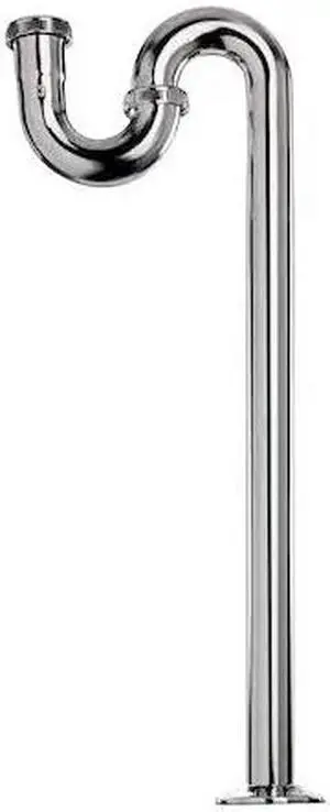 KEENEY MFG 324CK Brass S-Trap in Polished Chrome, 1-1/4 x 1-1/4"