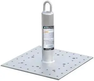 FALLTECH 78012WCSWE CB Anchor,Steel Anchor,Post Anchor,Gray