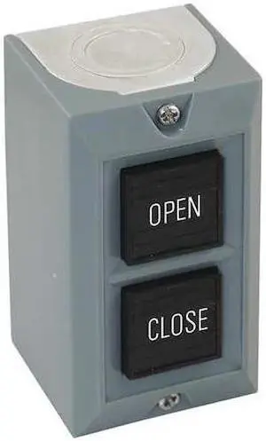 DAYTON 20C792 Push Buttn Cntrol Station,2NO,Open/Close