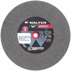 WALTER SURFACE TECHNOLOGIES 12E545 Grinding Wheel,T1 8"x1"x1" 46 Medium
