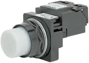 Pilot Light, Full Voltage, White, 120VAC/DC 52BL4EB