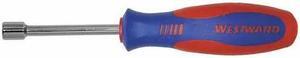 WESTWARD 401L34 Nut Driver,SAE,Hollow Round,1/4"
