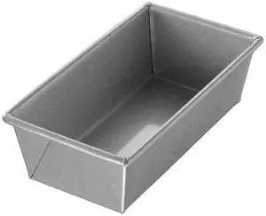 CHICAGO METALLIC 40425 Bread Pan,Single,Glazed,8-1/2x4-1/2