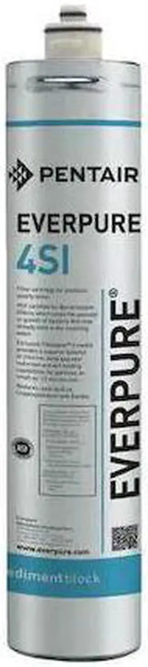 EVERPURE EV960651-75 Quick Connect Filter, 2 gpm, 0.5 Micron, 3" O.D., 14 1/2
