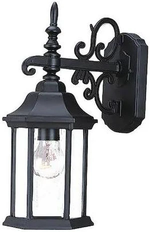 ACCLAIM LIGHTING 5183BK Wall Light,Matte Black,1-Light ACCLAIM LIGHTING 5183BK Wall Light,Matte Black,1-Light