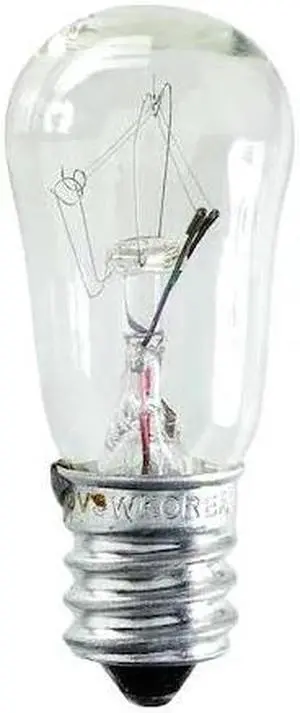 GE CURRENT 6S6-155V GE LIGHTING 6.0W, S6 Incandescent Light Bulb