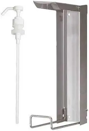 BEST SANITIZERS MD10006 Hand Sanitizer Dispensr,3785mL,Stainless