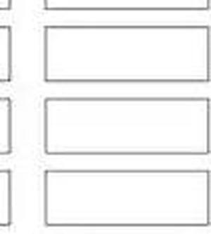 TAPE LOGIC LL139 Tape Logic Rectangle Laser Labels, 2 1/4" x 3/4", White,