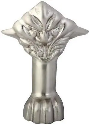 AQUA EDEN VCTNH8 VCTNH8 4 Pieces (Set) Lion Paw Iron Feet, Brushed Nickel