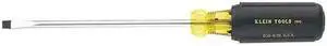 KLEIN TOOLS 605-10 General Purpose Slotted Screwdriver 1/4 in Round