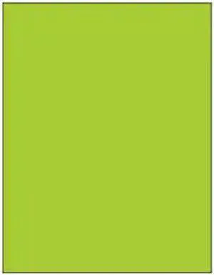 TAPE LOGIC LL185GN Tape Logic Rectangle Laser Labels, 8 1/2" x 11", Fluorescent