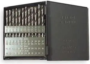 CHICAGO-LATROBE 69885 60PC 135 Deg Heavy-Duty Screw Machine Length Drill Set