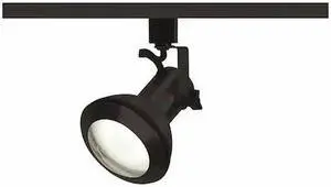 NUVO TH333 1-Light, PAR30 (Short Neck), Track Head, Euro Style, Black Finish
