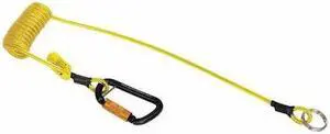 DBI-SALA 1500065 Hook2Quick Ring Coil Tool Tether with Tail
