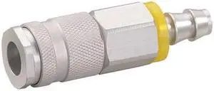 SPEEDAIRE 30E629 Coupler Body,Push On,1/4,Aluminum