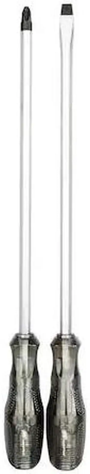 INGERSOLL-RAND 752060X 2 Piece Heavy-Duty Full Tang Capped Screwdriver Set